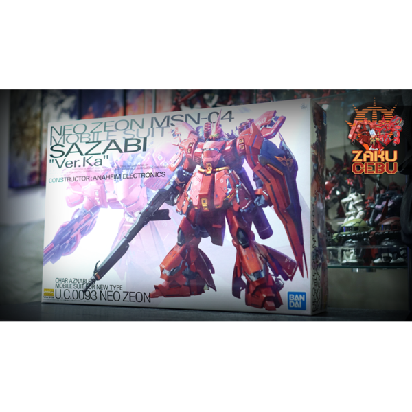 Bandai 1/100 MG MSN-04 Sazabi Ver Ka | Zaku Cebu | Cebu's Home to the ...