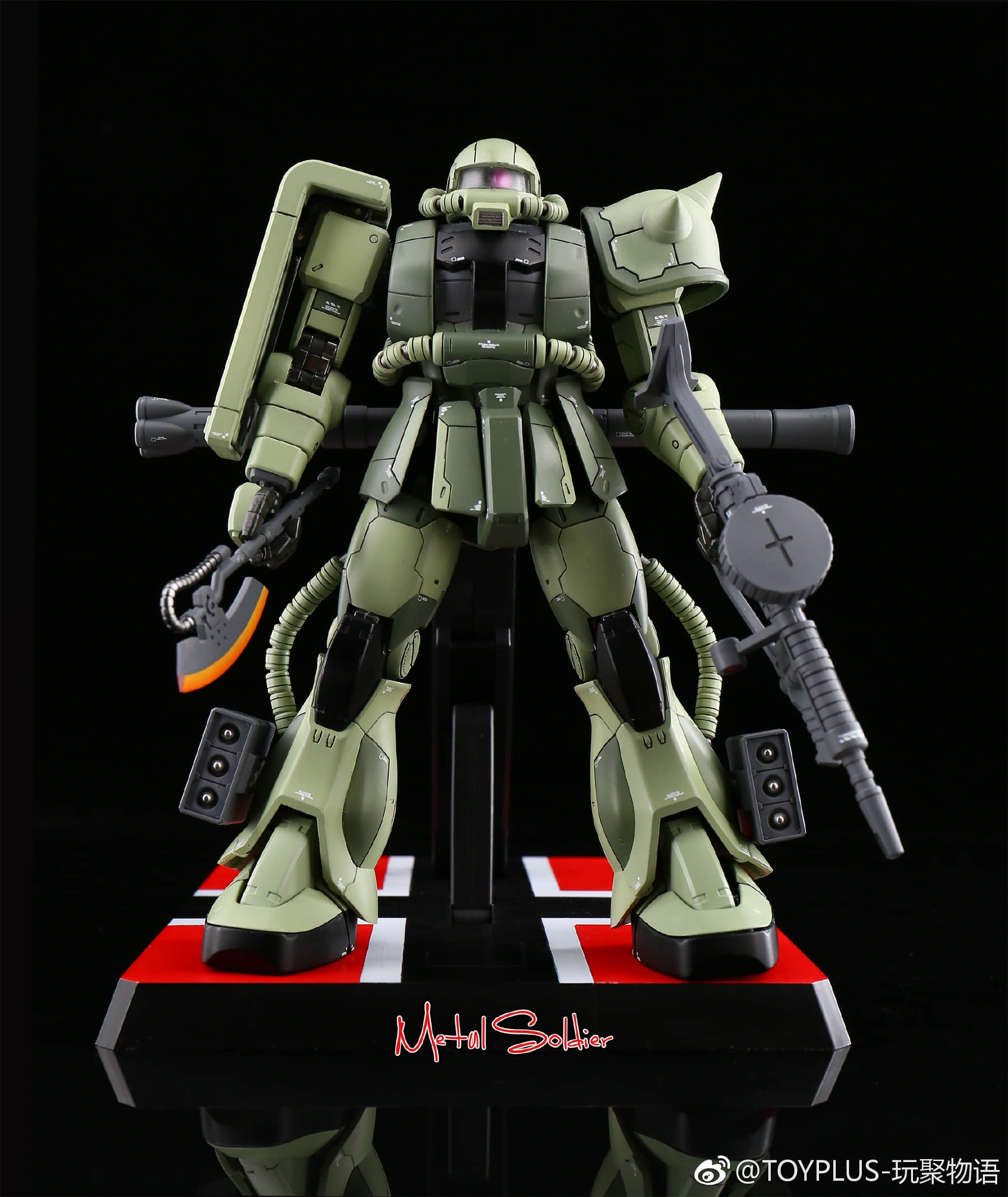 Pre Order Metal Soldier 1 100 Mb Metalbuild Ms01 Ms 06 Zaku Ii Green Zaku Cebu Cebu S Home To The Biggest Gundam Hobby Online Shop With The Widest Selection Of Gunpla Kits